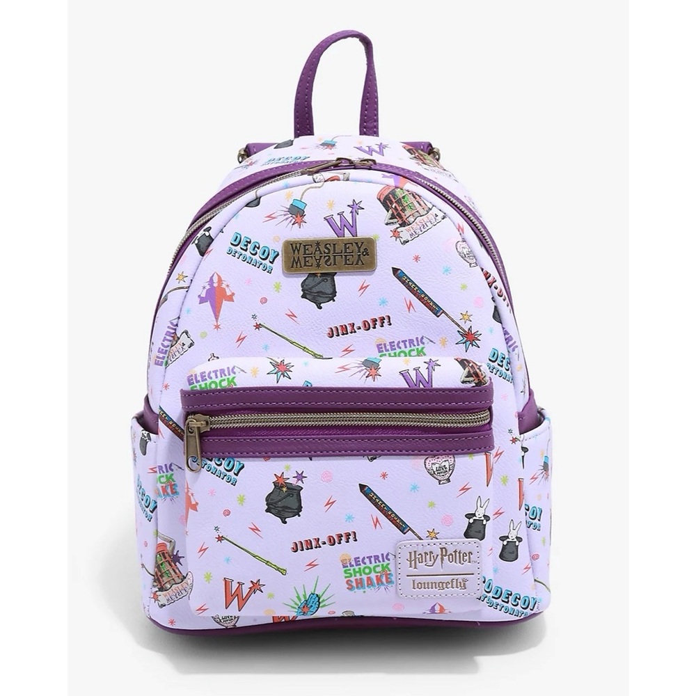 Loungefly Harry Potter Weasleys’ Wizard Wheezes Mini Backpack - Picture 14 of 16